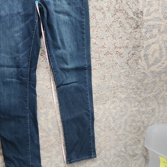 Levi Strauss Signature Mid Rise Slim Cut Jeans Blue 14 - Picture 6 of 8